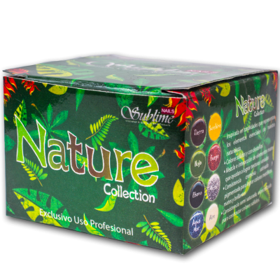 Colección Nature (8 Tonos Tierra y Elementales) 7g c/u