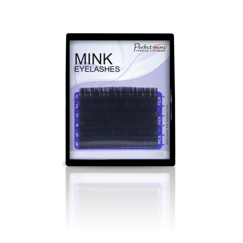 EYELASH MINK 0.20mm (Extensiones de pestañas MINK) 6 Tramas