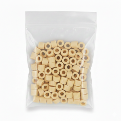 Micro Rings (grapas) Rubio, con Rosca (Bls 50) para Extensiones