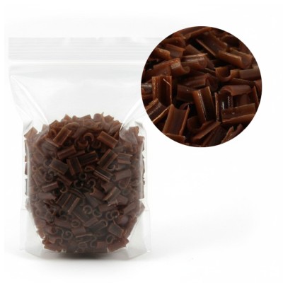 Keratina Tipo Uña Marron (20g) pegamento para extensiones de cabello