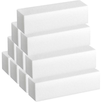 Pulidor Blanco 240 grano (15 uds) bloque de pulido de uñas