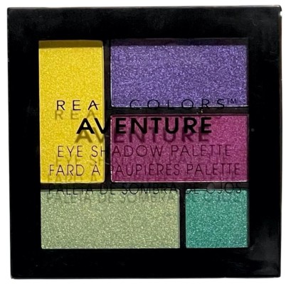 Paleta de sombras de ojos, Real Colors, fards A Joues, polvos de fino acabado, tonos fuertes