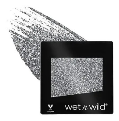 Sombra De Ojos Escarchada Wet N Wild, Nº 358C Karma con Fórmula Hidratante y Textura Sedosa, Vegano, con Glitter 1.4g