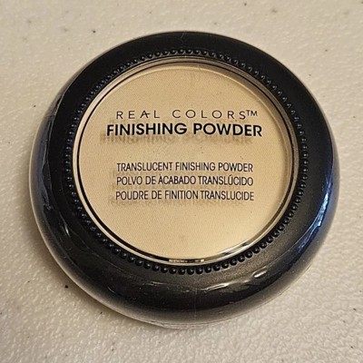 Polvo translúcido de acabado Real Colors Nº 516113, Espejo y Brocha, Calidad Americana 5g